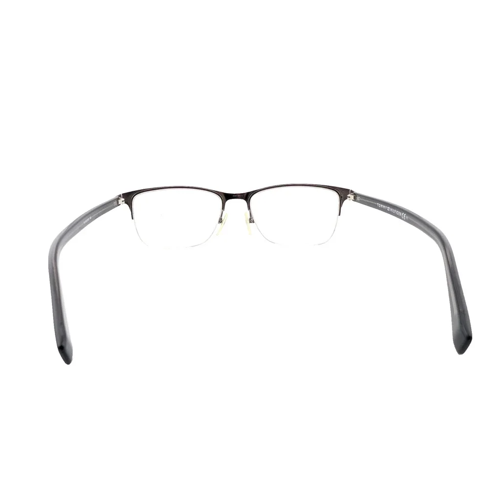 TOMMY HILFIGER TH1453 B3Y GUNMETAL GREY EYEGLASSES FRAMES 53-17-145 AUTHENTIC